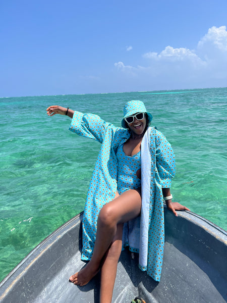 Shweshwekini Oversized Shirt Dress