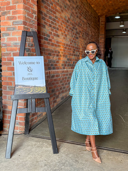Shweshwekini Oversized Shirt Dress